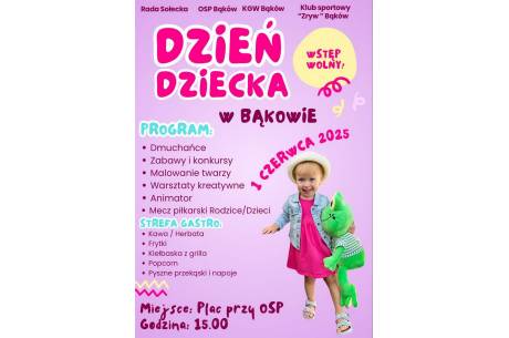 Dzień Dziecka w Bąkowie